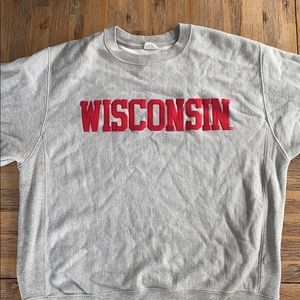 Wisconsin sweatshirt, champion